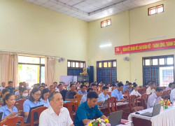 Trà Tân tổ chức Hội nghị quán triệt các văn bản của Đảng