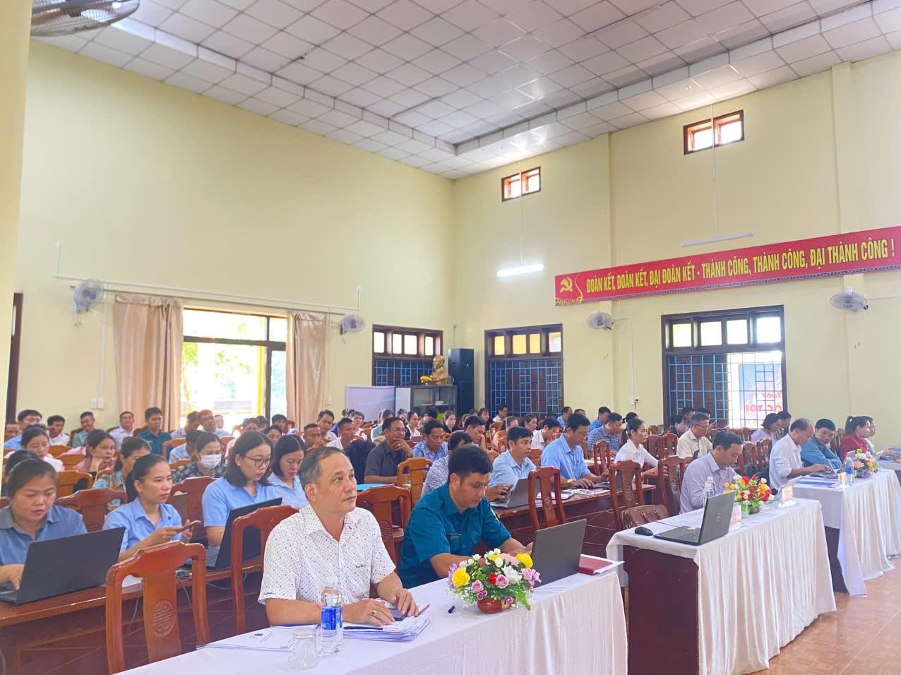 Trà Tân tổ chức Hội nghị quán triệt các văn bản của Đảng