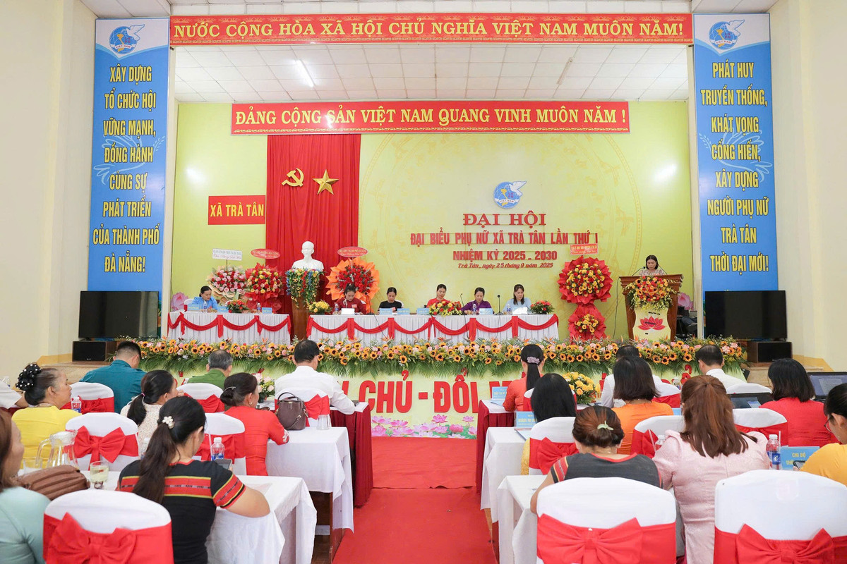 ĐẠI HỘI ĐẠI BIỂU PHỤ NỮ XÃ TRÀ TÂN LẦN THỨ I, NHIỆM KỲ 2025 – 2030: DẤU MỐC CHUYỂN MÌNH TRONG KỶ NGUYÊN SỐ